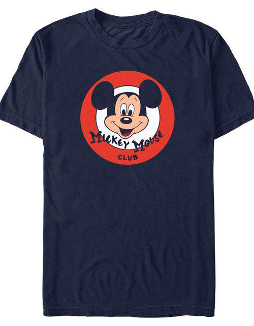 Load image into Gallery viewer, Men&#39;s Disney Mickey Mouse Club Mickey Face Logo T-Shirt
